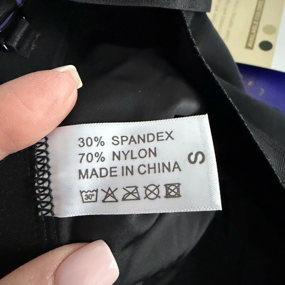 🖤 SHAPELLX High Waisted Thigh Shaper w/ Zipper – Black – Size Small (NWT) - Picture 9 of 9